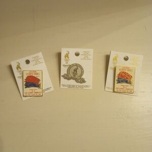Olympics Atlanta Summer 1996 bundle of three commemorative collector pins NWT